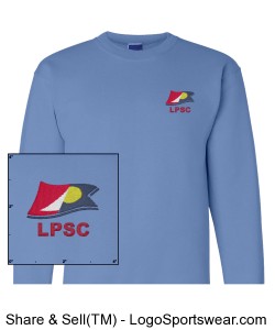 Champion Adult Powerblend Crewneck Sweatshirt Design Zoom